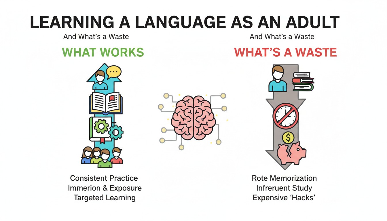 Learning a Language as an Adult: What Works and What’s a Waste