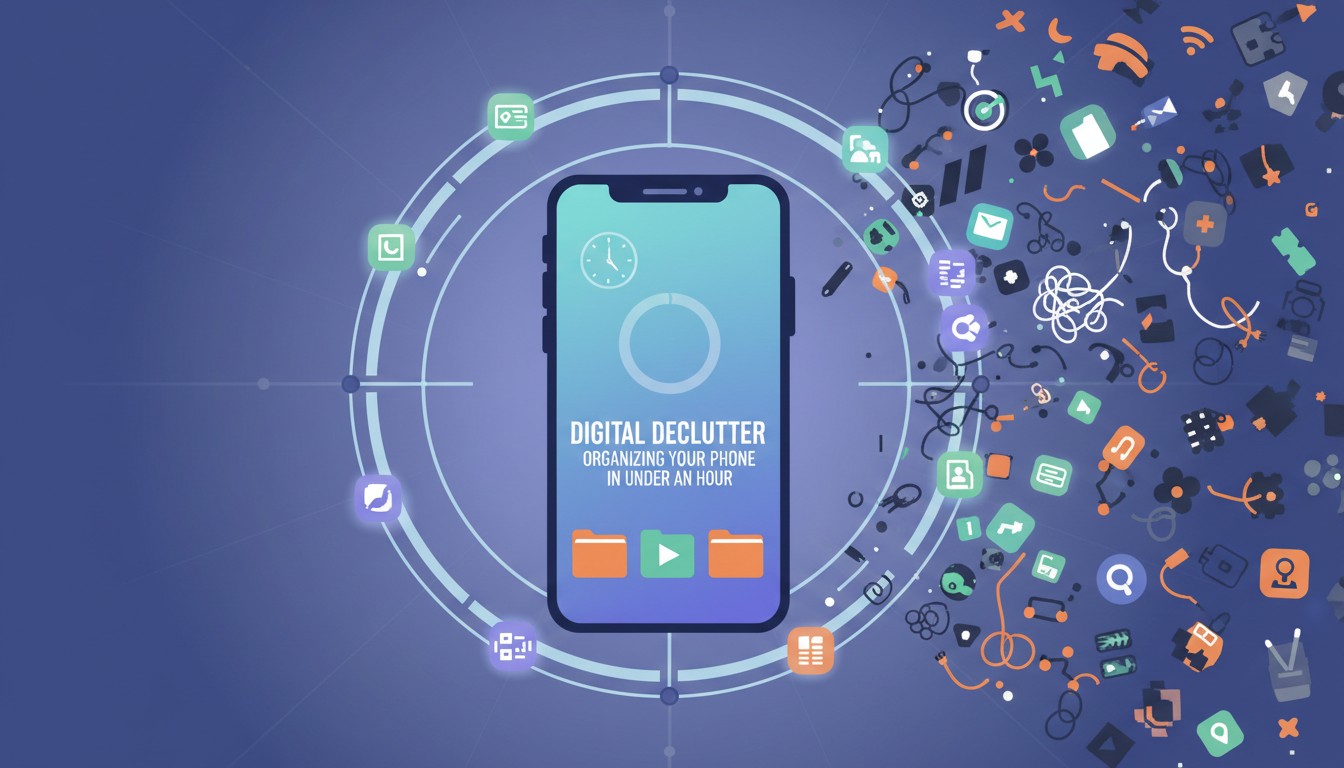 Digital Declutter: Organizing Your Phone in Under an Hour